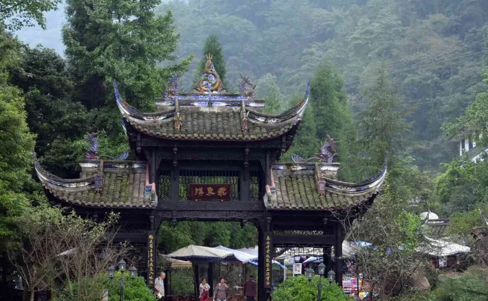 青城后山