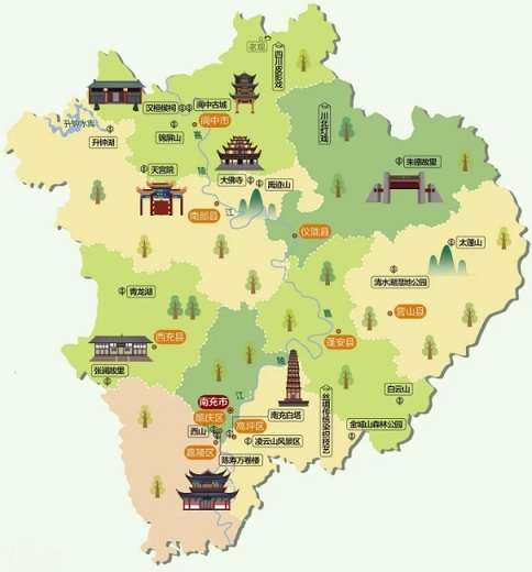 四川旅游地图最新版本