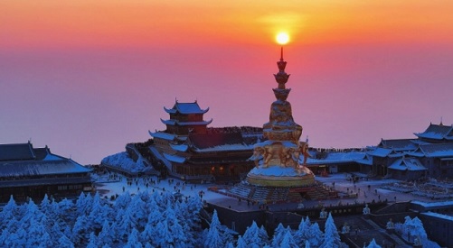 峨眉山滑雪场游玩攻略