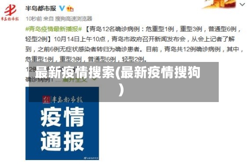 最新疫情搜索(最新疫情搜狗)-第3张图片