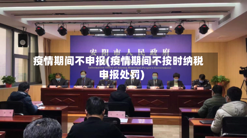 疫情期间不申报(疫情期间不按时纳税申报处罚)-第1张图片