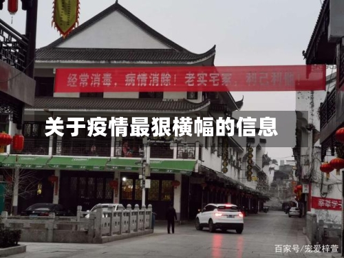 关于疫情最狠横幅的信息-第1张图片