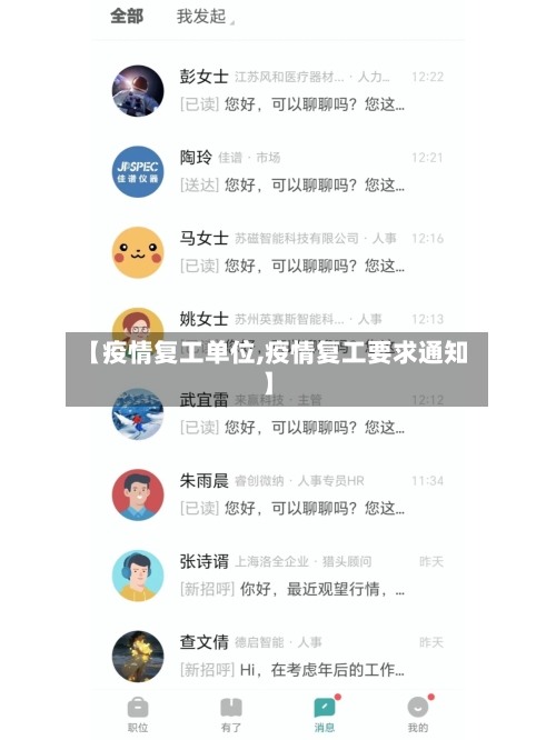 【疫情复工单位,疫情复工要求通知】-第1张图片